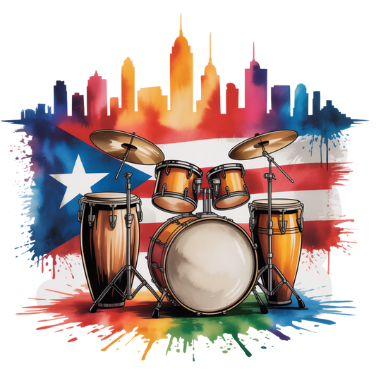 Salsa Puerto Rico sticker