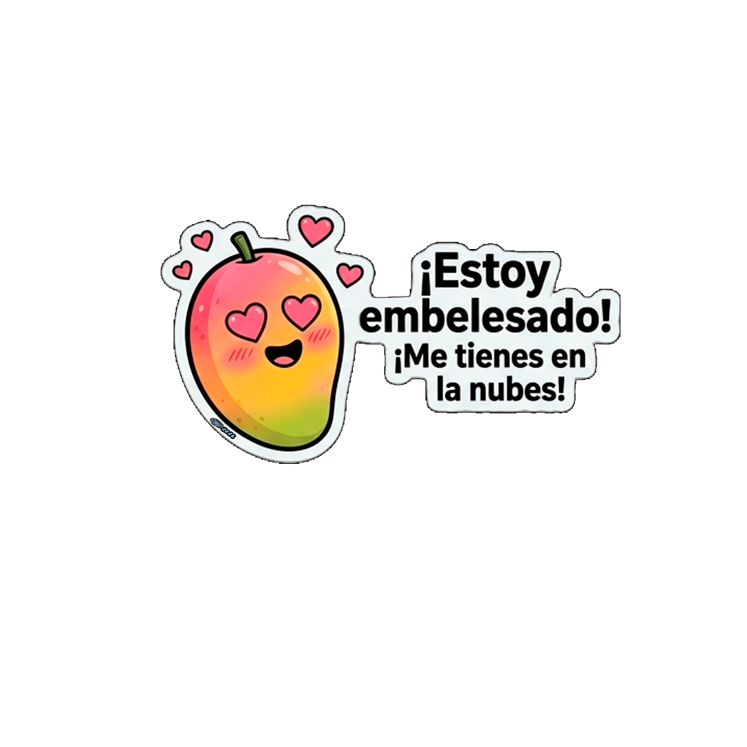 Sticker "Estoy embelesado"