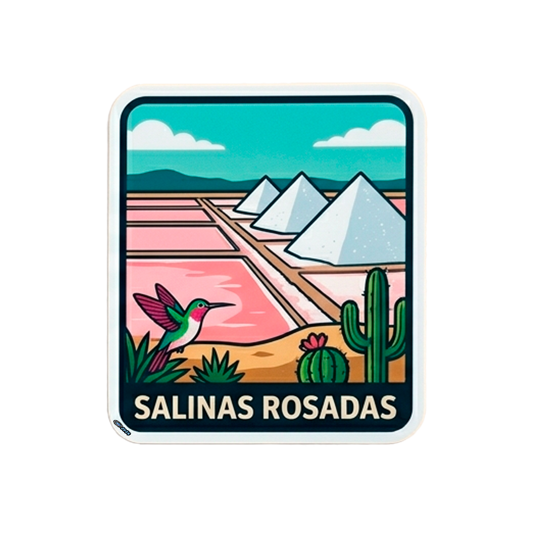 Sticker Salinas Rosadas