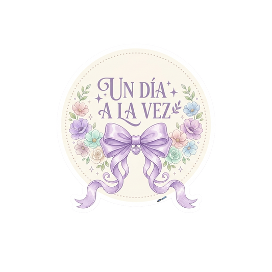 Sticker Un dia a la vez